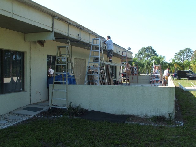 Day 2 start of rebuilding.
